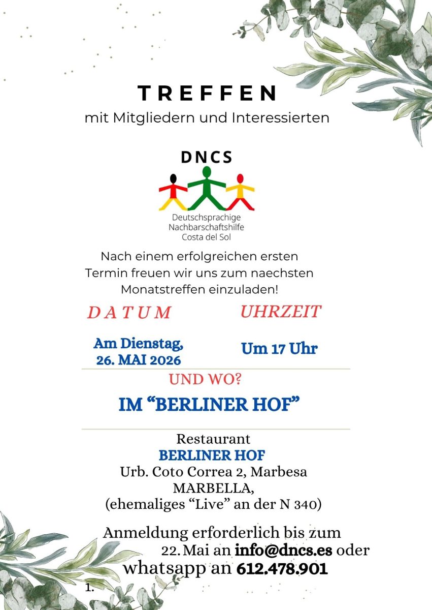 Einladung D